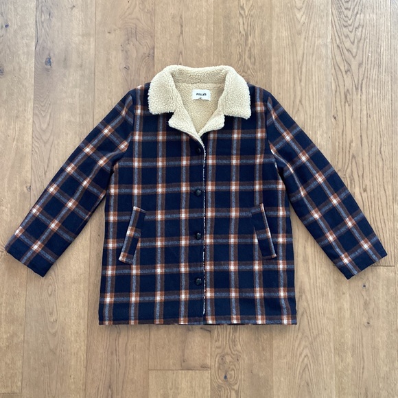 Rolla's Check Sherpa Coat - Picture 5 of 13